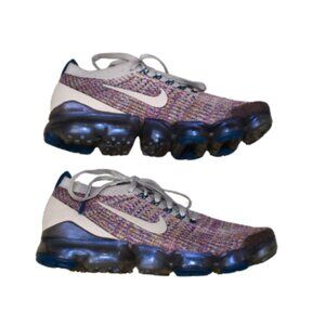 Nike Air VaporMax Flyknit 3 Desert Sand Purple Womens 9